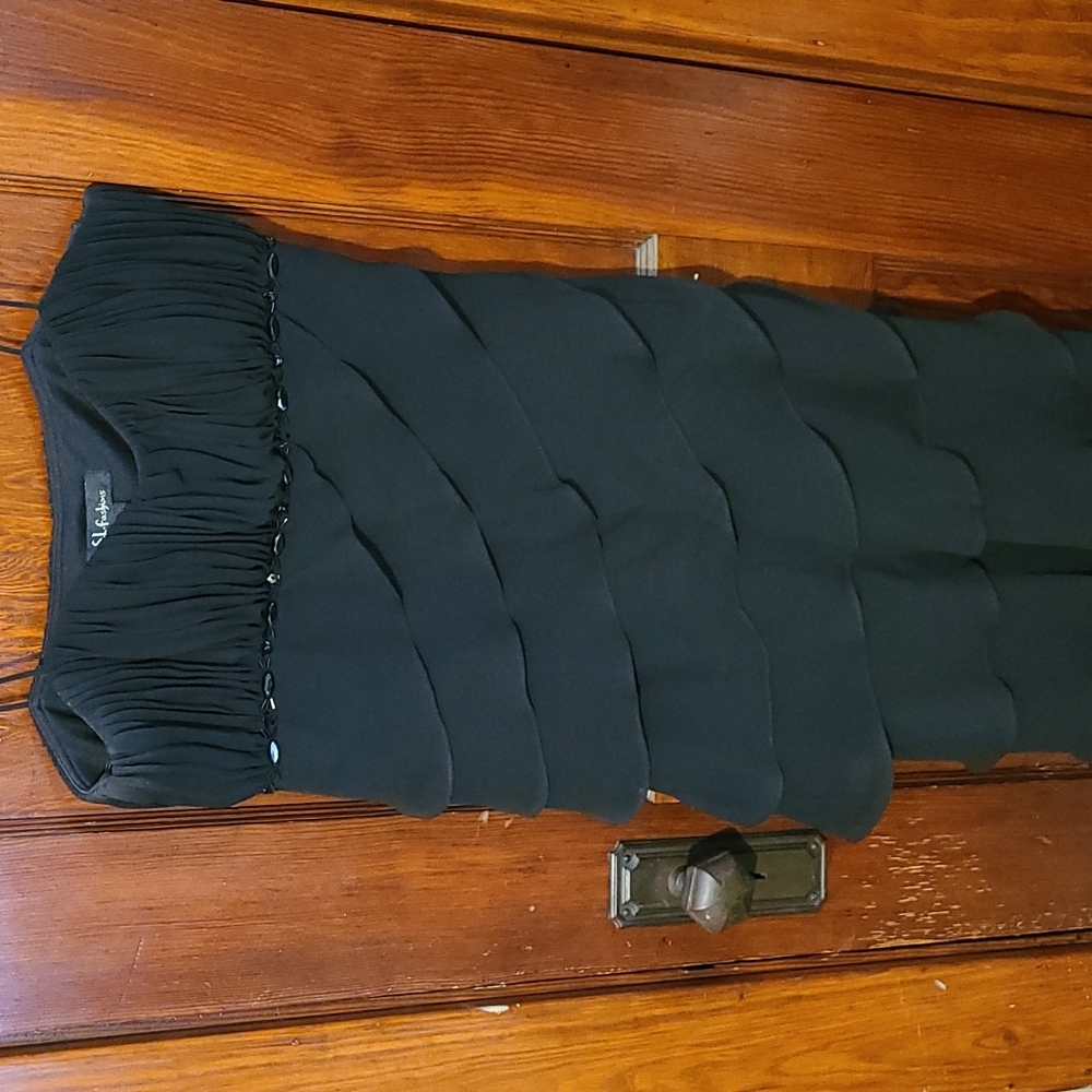 black dress